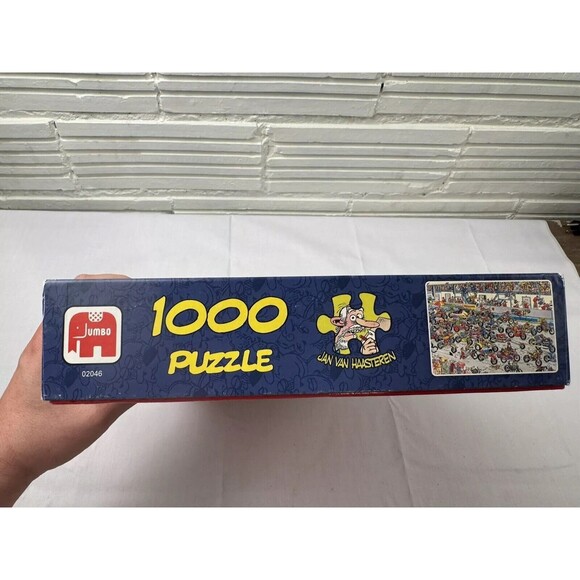 Jan van‎ Haasteren 1000pcs Jumbo Motorcycle Racing - Picture 5 of 7